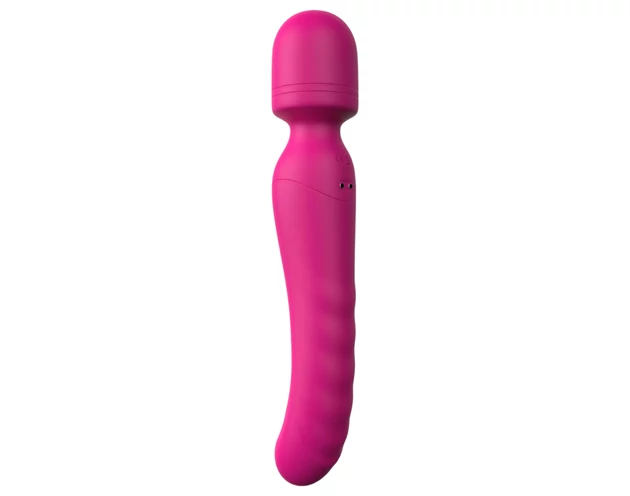 Vibes of Love Wand - akkus, melegítő, masszírozó vibrátor (pink)