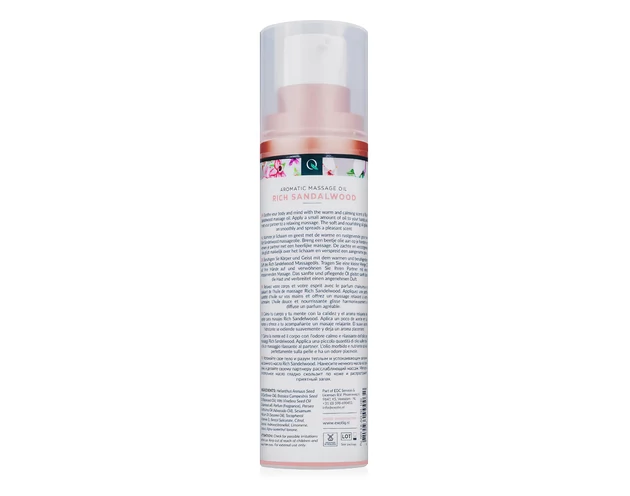 Exotiq - illatos masszázsolaj - szantálfa (100ml)