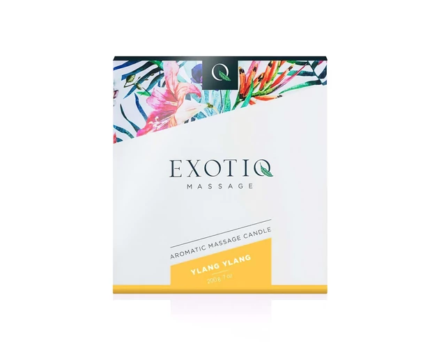 Exotiq - illatos masszázsgyertya - ylang ylang (200g)