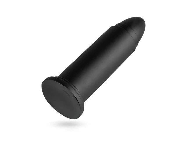 BUTTR 10 Punder - tapadókorongos nagy dildó (fekete)