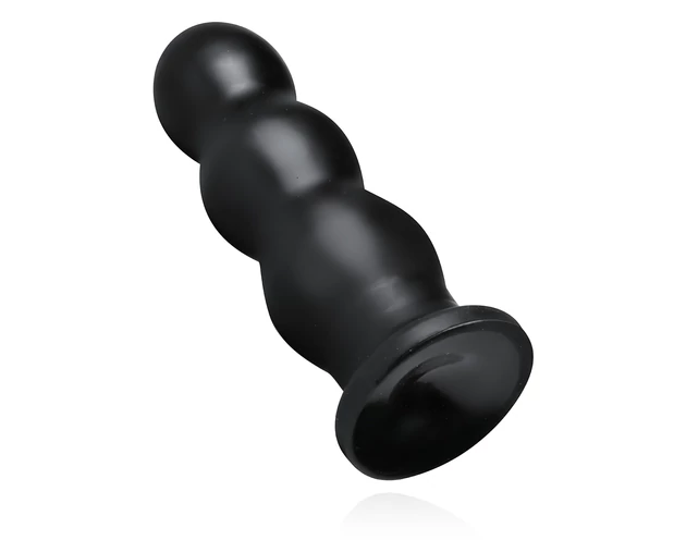 BUTTR Tactical III - tapadókorongos dildó (fekete)