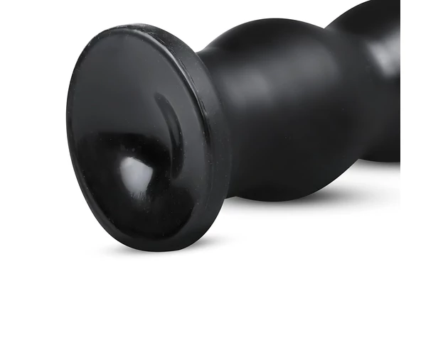 BUTTR Tactical III - tapadókorongos dildó (fekete)