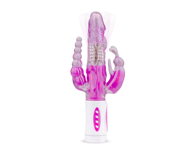 Easytoys Raving Rabbit - 3 ágú vibrátor (pink)