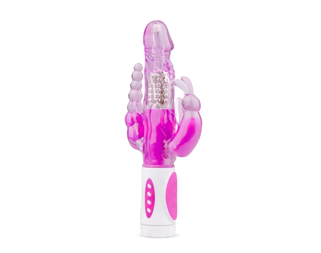 Easytoys Raving Rabbit - 3 ágú vibrátor (pink)