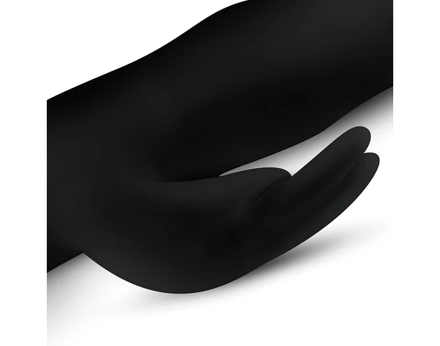 Easytoys Mad Rabbit - csiklókaros G-pont vibrátor (fekete)