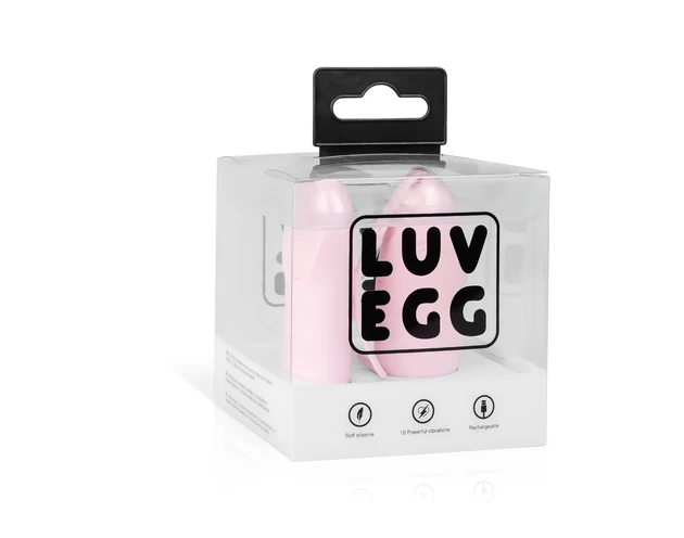 LUV EGG - akkus, rádiós vibrációs tojás (pink)