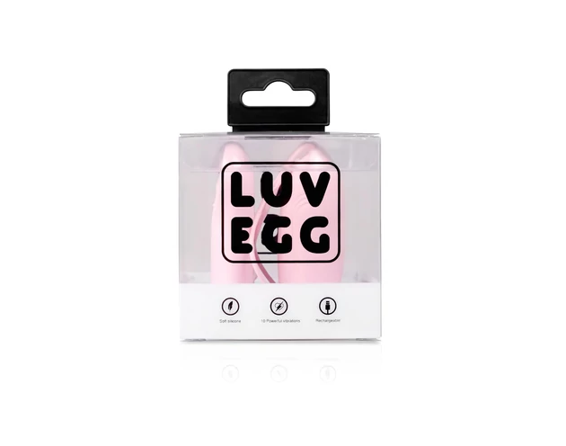 LUV EGG - akkus, rádiós vibrációs tojás (pink)