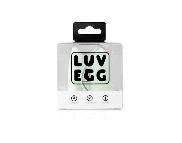 LUV EGG - akkus, rádiós vibrációs tojás (zöld)