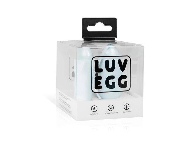 LUV EGG - akkus, rádiós vibrációs tojás (kék)
