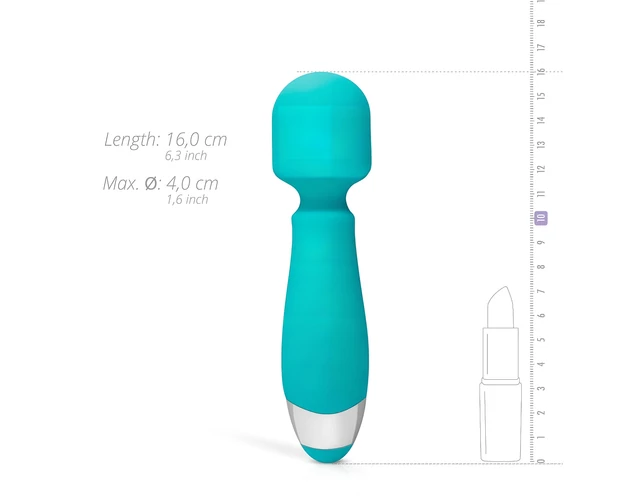 Good Vibes Aida - vízálló masszírozó vibrátor (türkiz)