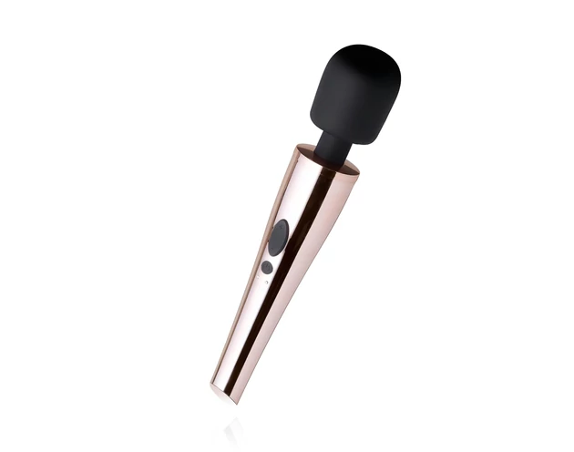 Rosy Gold Wand - akkus, masszírozó vibrátor (rosegold)