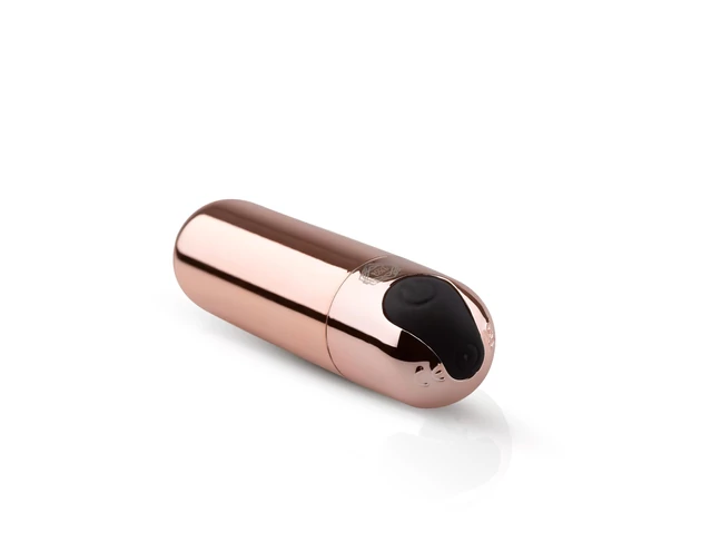 Rosy Gold Bullet - akkus, mini rúdvibrátor (rosegold)