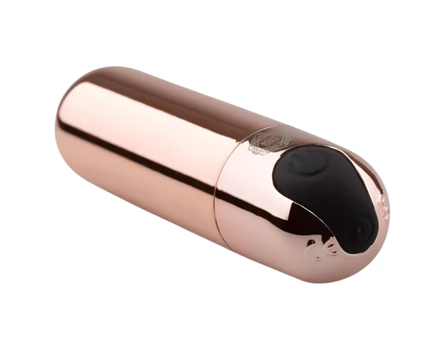 Rosy Gold Bullet - akkus, mini rúdvibrátor (rosegold)