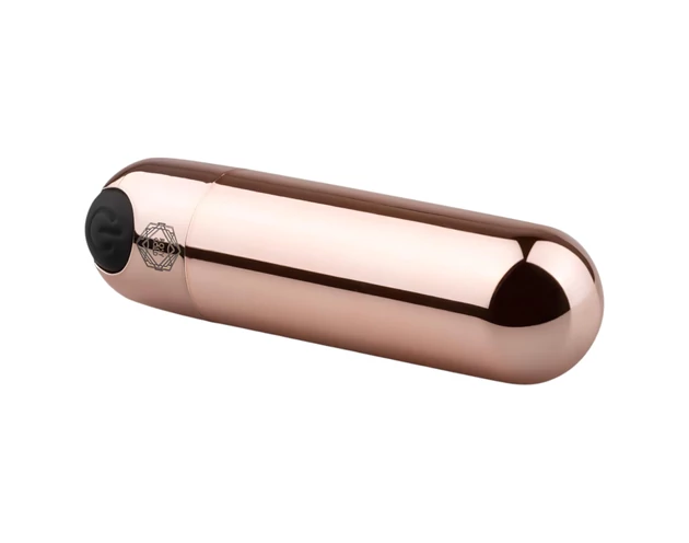 Rosy Gold Bullet - akkus, mini rúdvibrátor (rosegold)