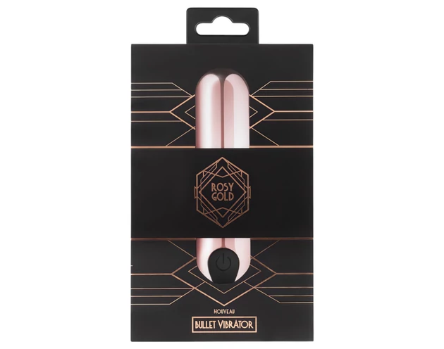 Rosy Gold Bullet - akkus, mini rúdvibrátor (rosegold)