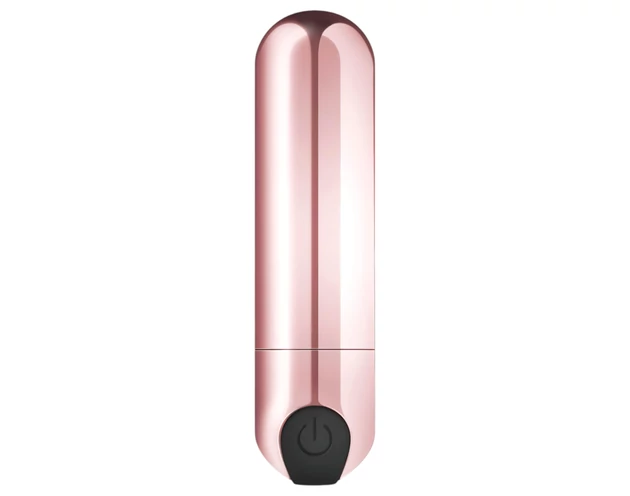 Rosy Gold Bullet - akkus, mini rúdvibrátor (rosegold)