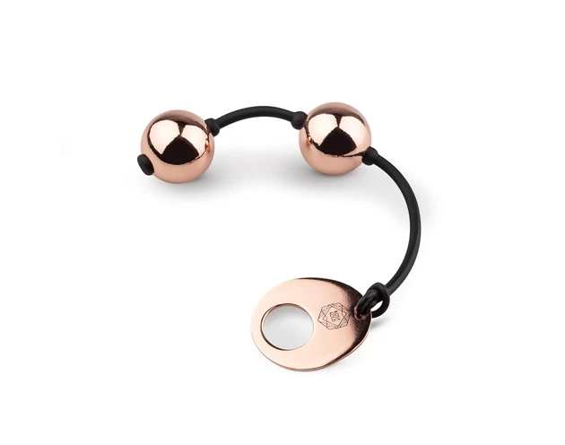 Rosy Gold Ben Wa - gésagolyó (rosegold)