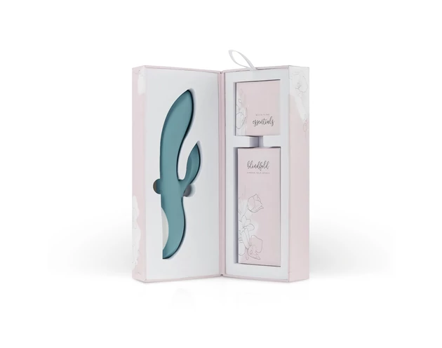 Bloom Violet Rabbit - csiklókaros G-pont vibrátor (türkiz)