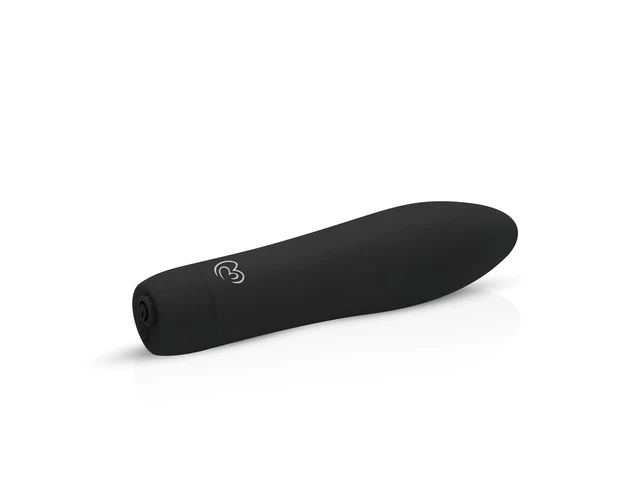 Easytoys Velvet Vibe - akkus rúd vibrátor (fekete)