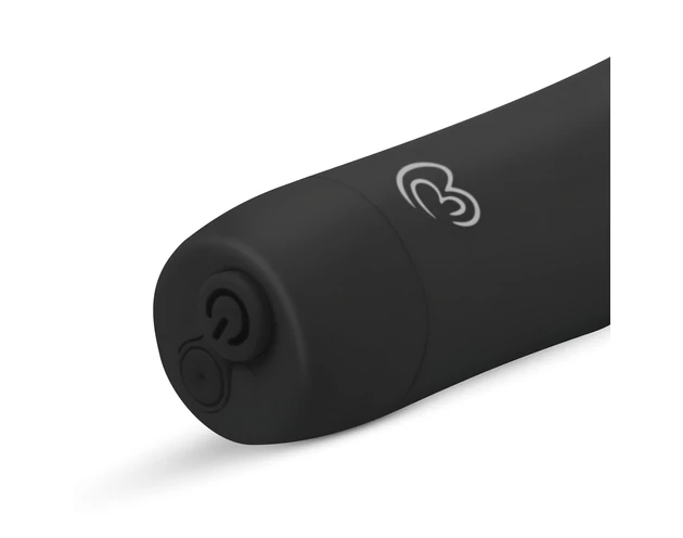 Easytoys Velvet Vibe - akkus rúd vibrátor (fekete)