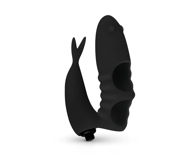 Easytoys Finger - 2in1 ujjvibrátor (fekete)