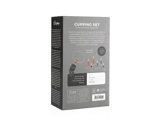 Easytoys Cupping - szívó pumpa szett (6 részes)