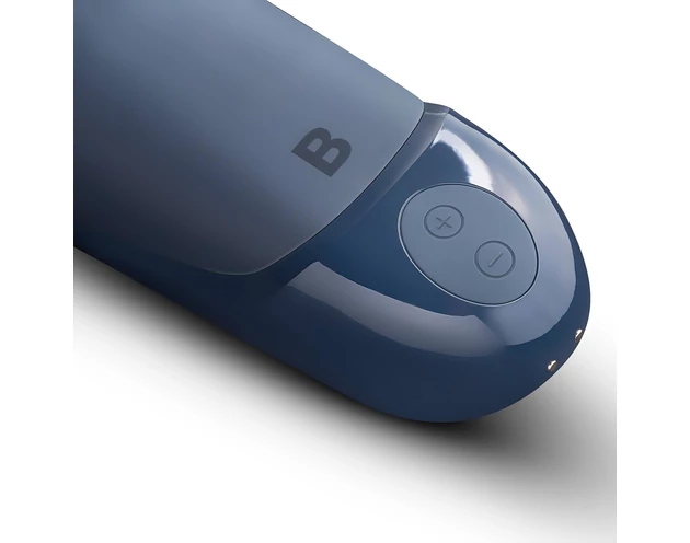 Boners Blowjob - akkus, rezgő maszturbátor (szürke)