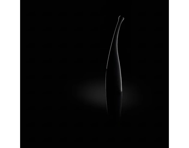 Senzi - akkus, vízálló csikló vibrátor (fekete)