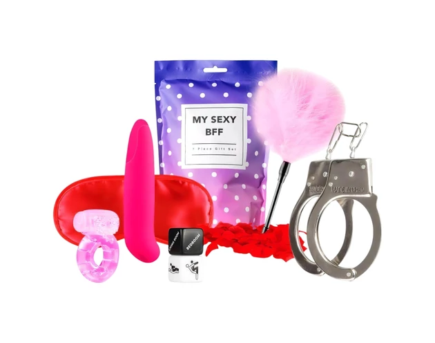 LoveBoxxx My Sexy BFF - vibrátoros szett (7 részes)