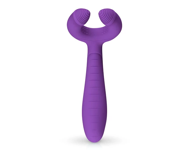 Easytoys Couple - akkus, vízálló párvibrátor (lila)