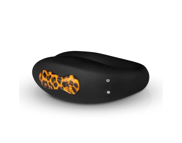 Panthra Zuna - akkus, vízálló párvibrátor (leopárd-fekete)