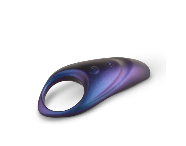 Hueman Neptune - vízálló vibrációs péniszgyűrű (lila)