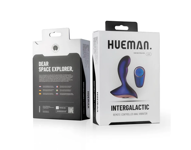 Hueman Intergalactic - anál vibrátor (lila)