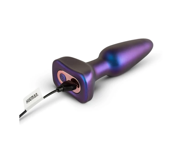 Hueman Space Force - vízálló, lökő anál vibrátor (lila)
