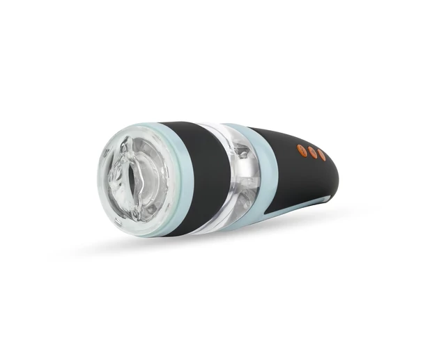 CRUIZR CP02 - forgó vibráló maszturbátor (fekete)