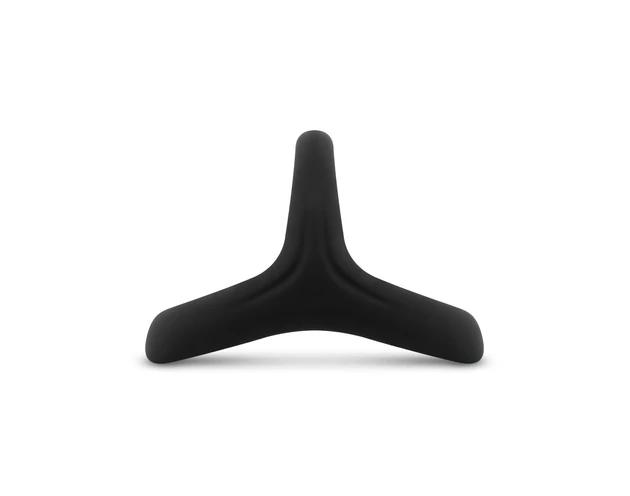 Easytoys Desire Ring - rugalmas pénisz- és heregyűrű (fekete)