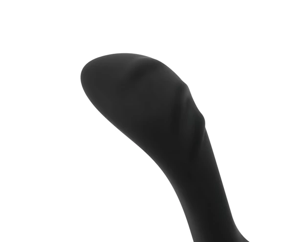 Easytoys Pleasure Ring - rugalmas pénisz- és heregyűrű (fekete)