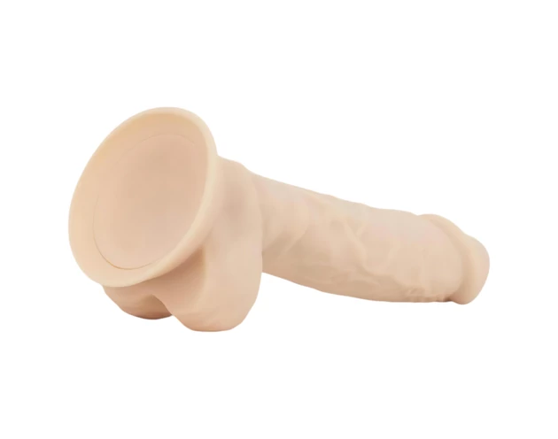 Real Fantasy Ashton - herés, élethű dildó - 20,5cm (natúr)