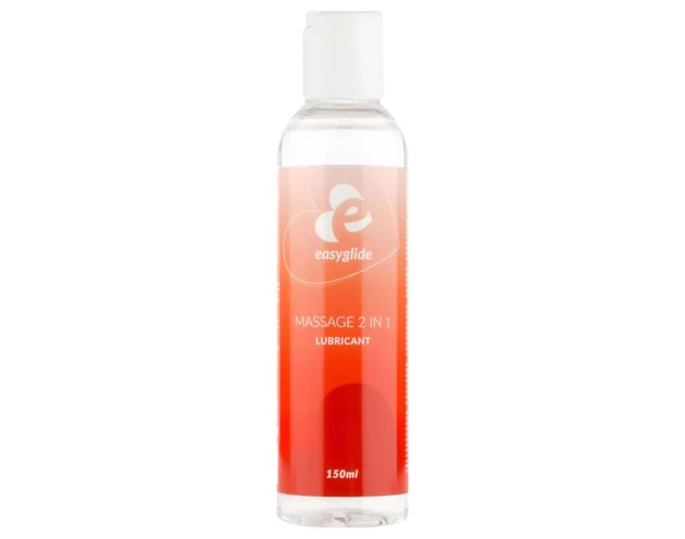 EasyGlide 2in1 - vízbázisú síkosító és masszázsgél (150ml)