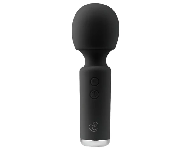 Easytoys Wonder Wand - akkus, mini masszírozó vibrátor (fekete)