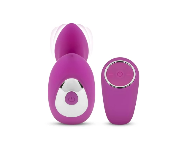 Easytoys Tap Dancer - vízálló, rádiós párvibrátor (pink)