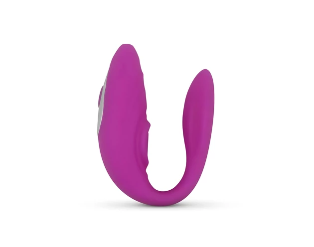 Easytoys Tap Dancer - vízálló, rádiós párvibrátor (pink)