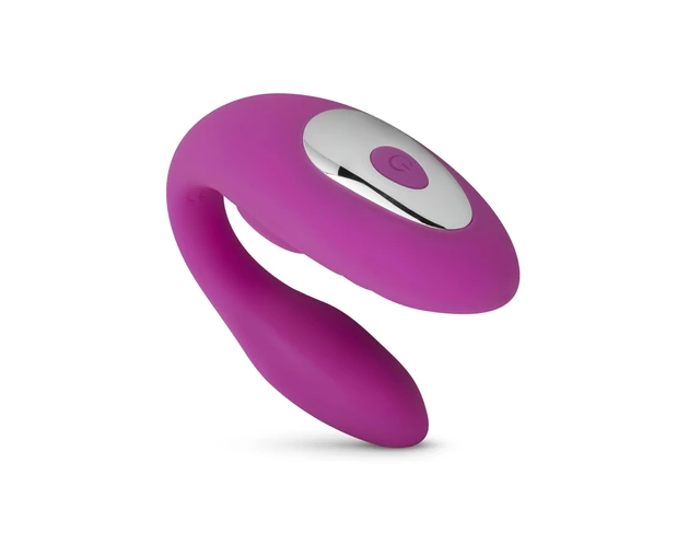 Easytoys Tap Dancer - vízálló, rádiós párvibrátor (pink)