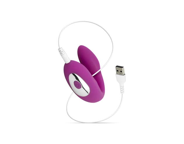 Easytoys Tap Dancer - vízálló, rádiós párvibrátor (pink)