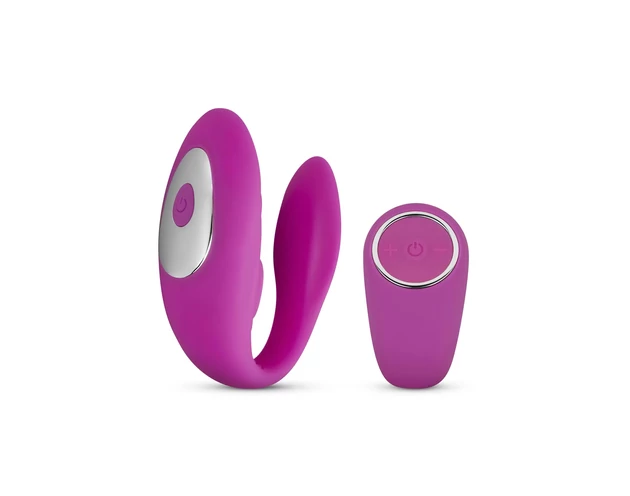 Easytoys Tap Dancer - vízálló, rádiós párvibrátor (pink)