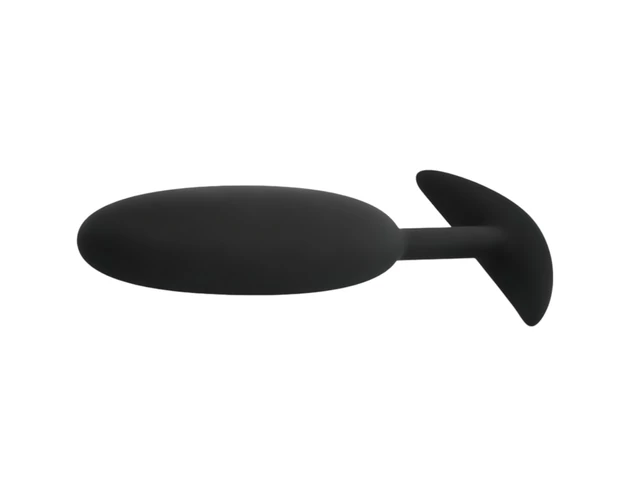 Easytoys Heavy Fulfiller - 54g-os anál plug - kicsi (fekete)
