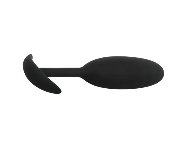 Easytoys Heavy Fulfiller - 54g-os anál plug - kicsi (fekete)