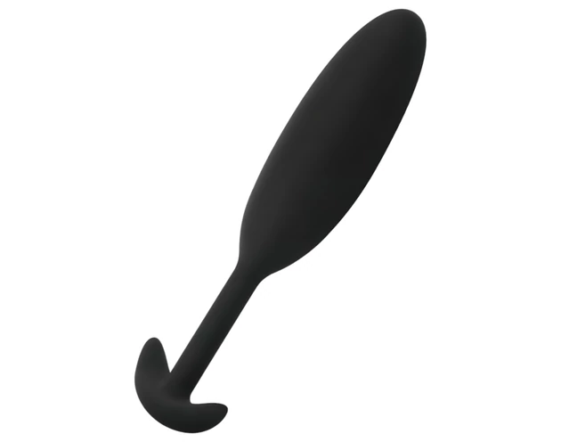 Easytoys Heavy Fulfiller - 54g-os anál plug - kicsi (fekete)