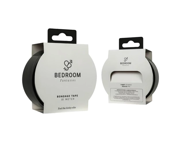 Bedroom Fantasies - bondage ragasztószalag - 20m (fekete)