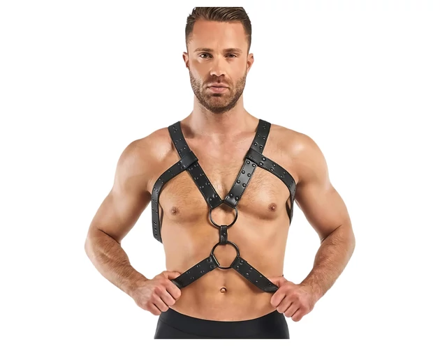 Bedroom Fantasies Rocco - testhám felső (fekete) - S-XL